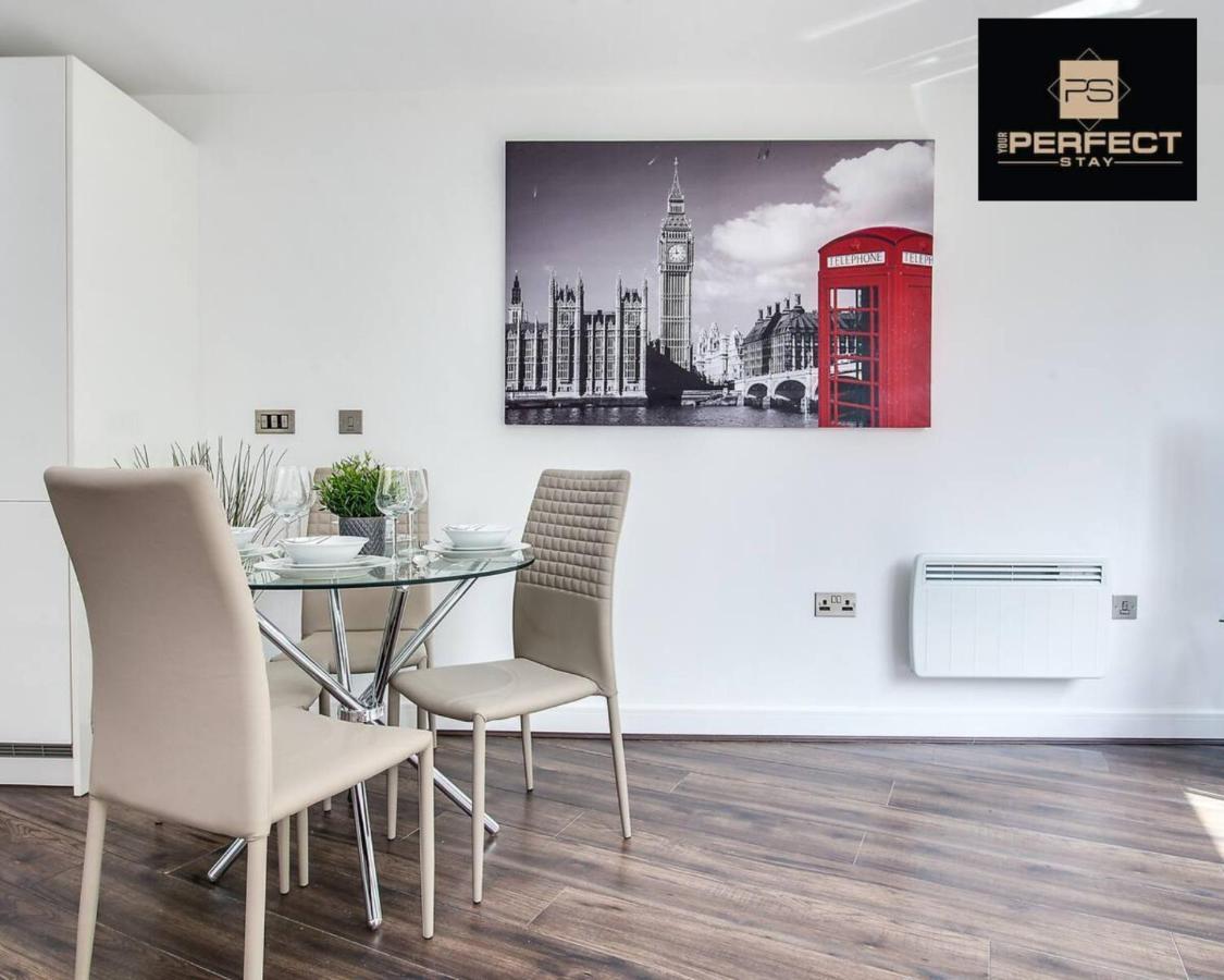 Luxe Modern Apartment By Your Perfect Stay Short Lets Birmingham Zewnętrze zdjęcie