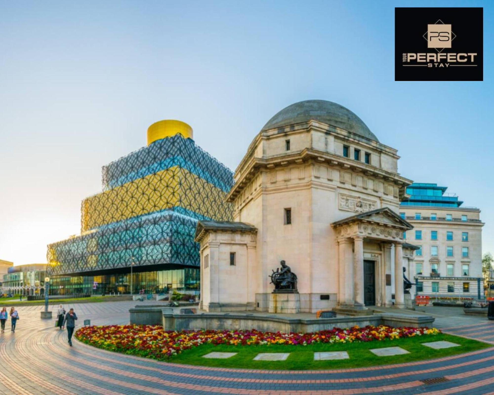 Luxe Modern Apartment By Your Perfect Stay Short Lets Birmingham Zewnętrze zdjęcie