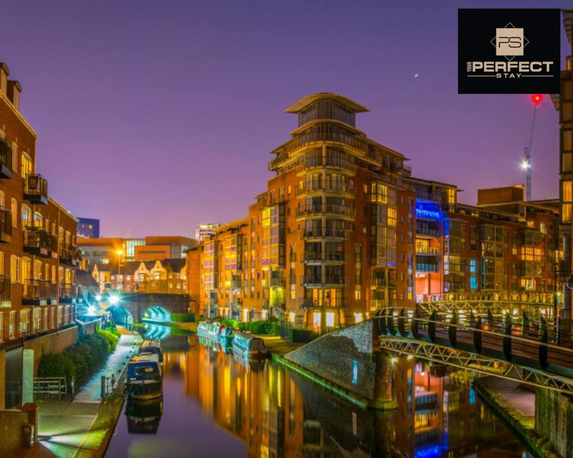 Luxe Modern Apartment By Your Perfect Stay Short Lets Birmingham Zewnętrze zdjęcie