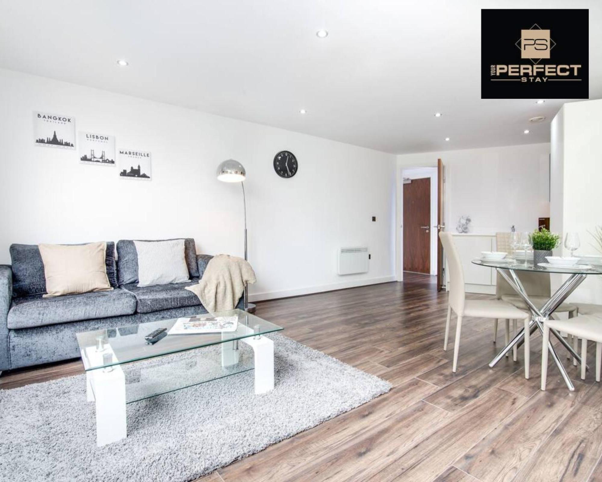 Luxe Modern Apartment By Your Perfect Stay Short Lets Birmingham Zewnętrze zdjęcie