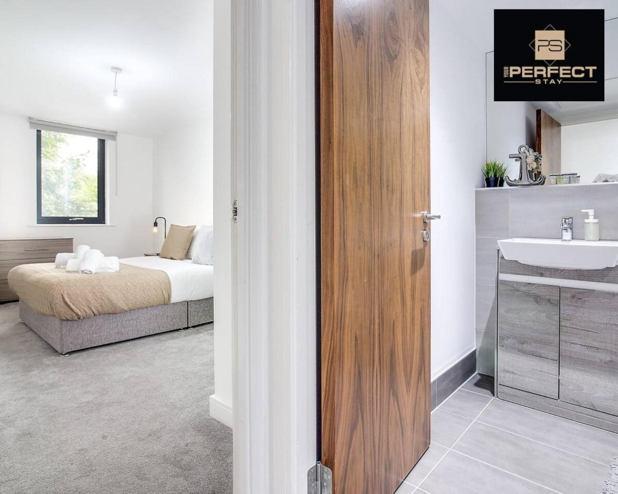 Luxe Modern Apartment By Your Perfect Stay Short Lets Birmingham Zewnętrze zdjęcie