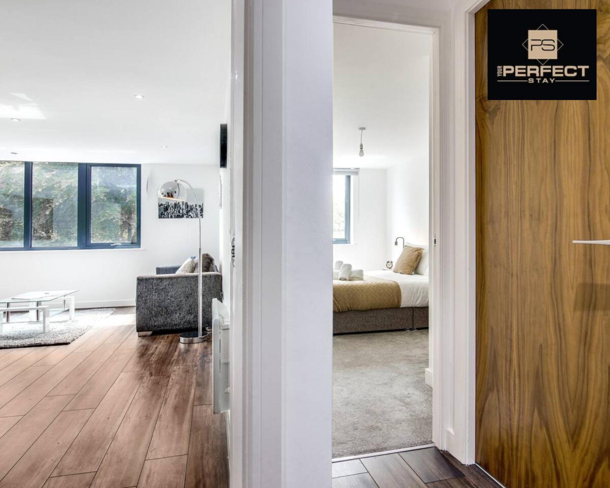 Luxe Modern Apartment By Your Perfect Stay Short Lets Birmingham Zewnętrze zdjęcie